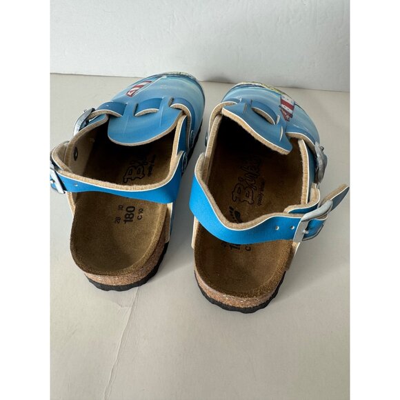 Birkenstock Birki's Child Kay Lighthouse Birko Flor Mules EU 28 C 10 - Picture 4 of 6